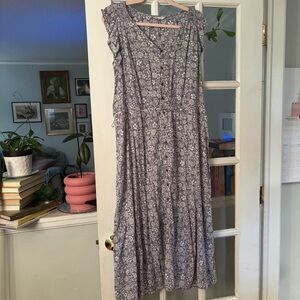 Sonoma Lavender Floral Maxi Dress